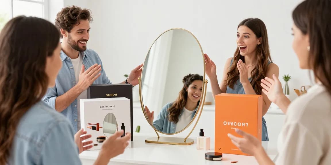 oglinda baie showcased in premium packaging for online shopping experience, ideal for product reviews and best deals in digital marketplace