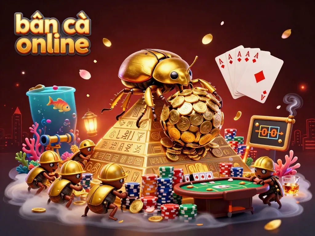 Engage in thrilling bắn cá online action featuring vibrant underwater elements and dynamic gameplay
