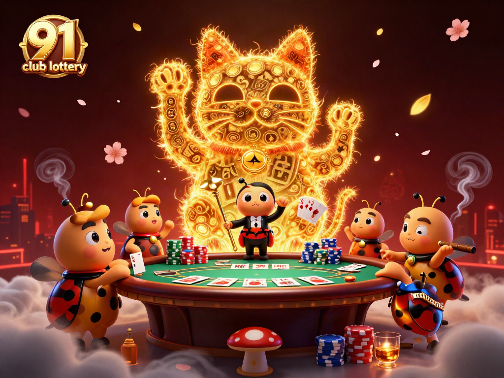 Play and win in the exciting world of 91 club lottery with captivating visuals and thrilling gaming elements.