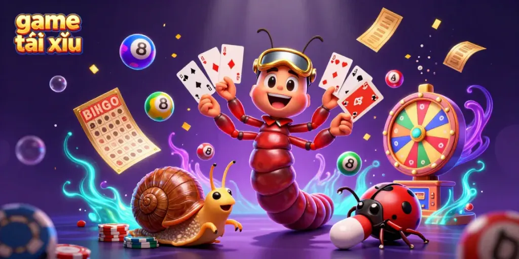 Experience thrilling game tài xỉu action with vibrant characters and dazzling casino elements!
