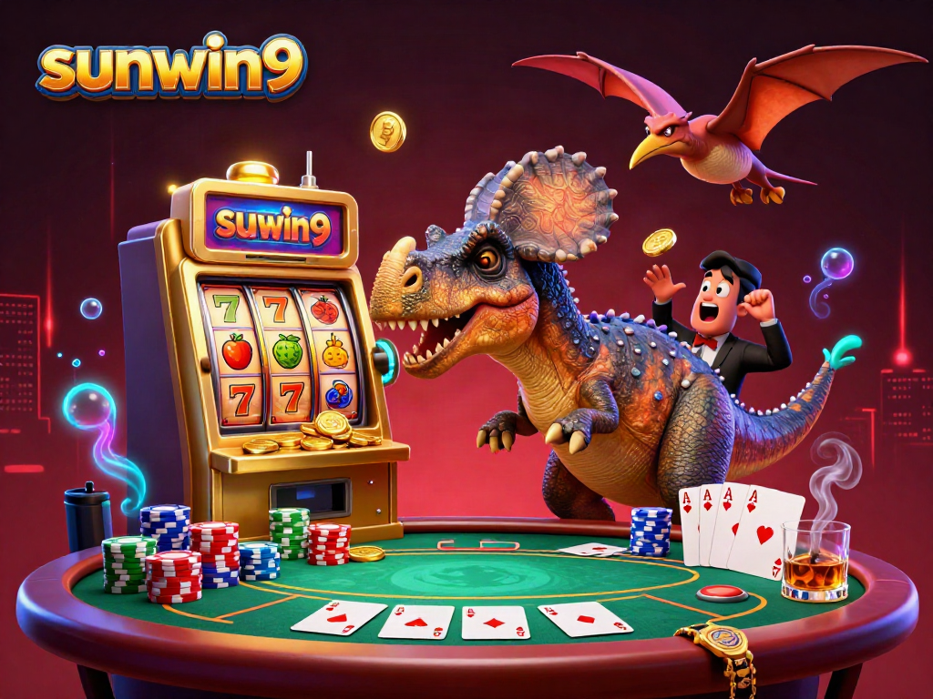 Experience the thrill of gaming with sunwin9 as dinosaurs bring jackpots to life.