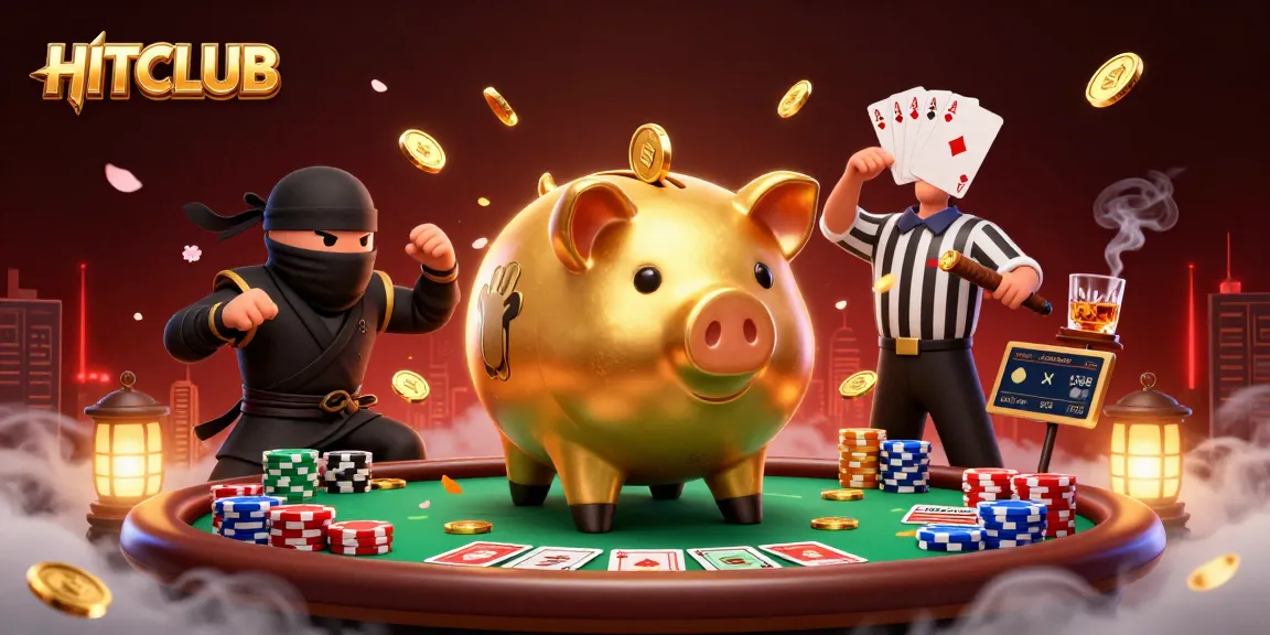 Experience gaming action at HITCLUB with high-stakes poker excitement and vivid illustrations.