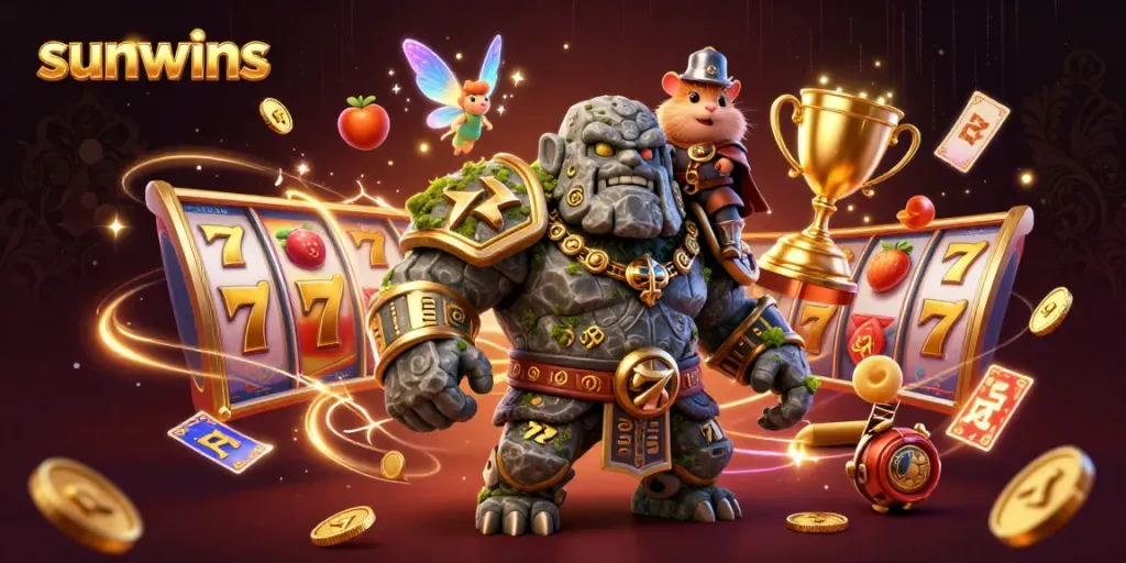 Experience the thrill of winning at Sunwins, where vibrant slots meet magical adventures!