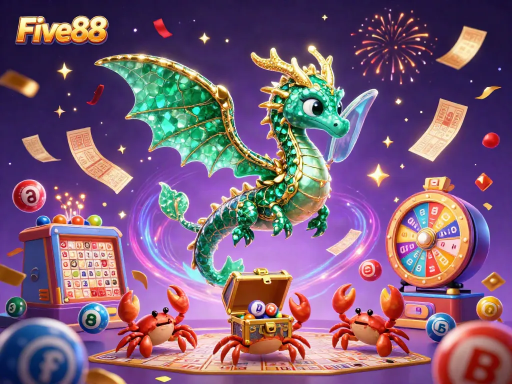 Experience the exhilarating games at Five88 with magical sea creatures and dynamic lottery elements.