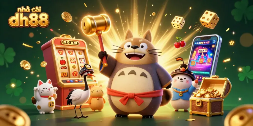 Engage with nhà cái dh88 for interactive casino games featuring festive characters and vibrant graphics.