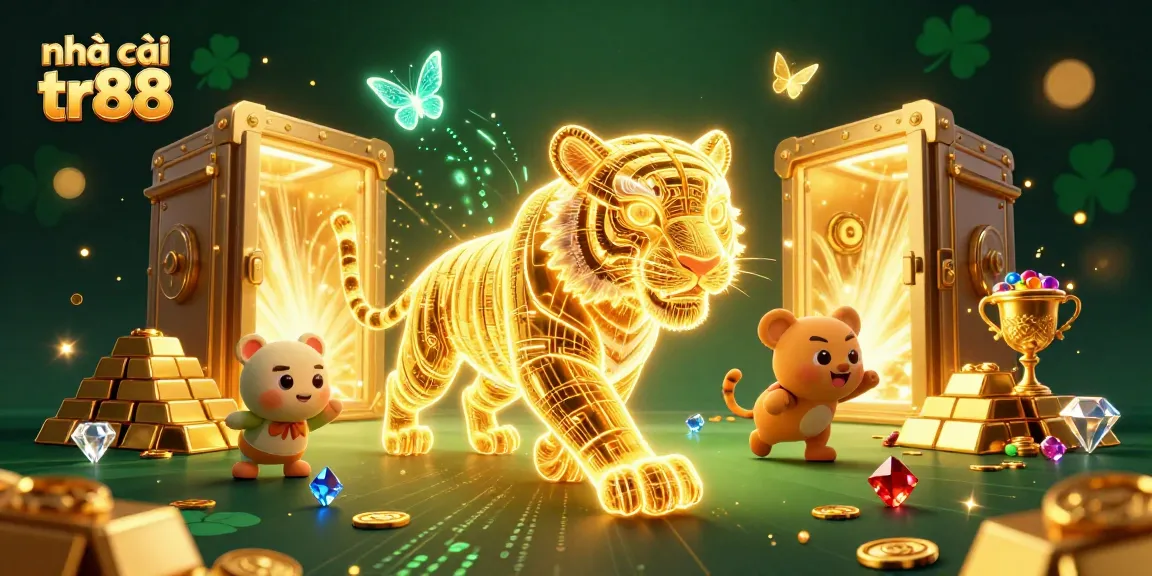 Embrace excitement with nhà cái tr88 in a vibrant digital casino landscape filled with treasures.