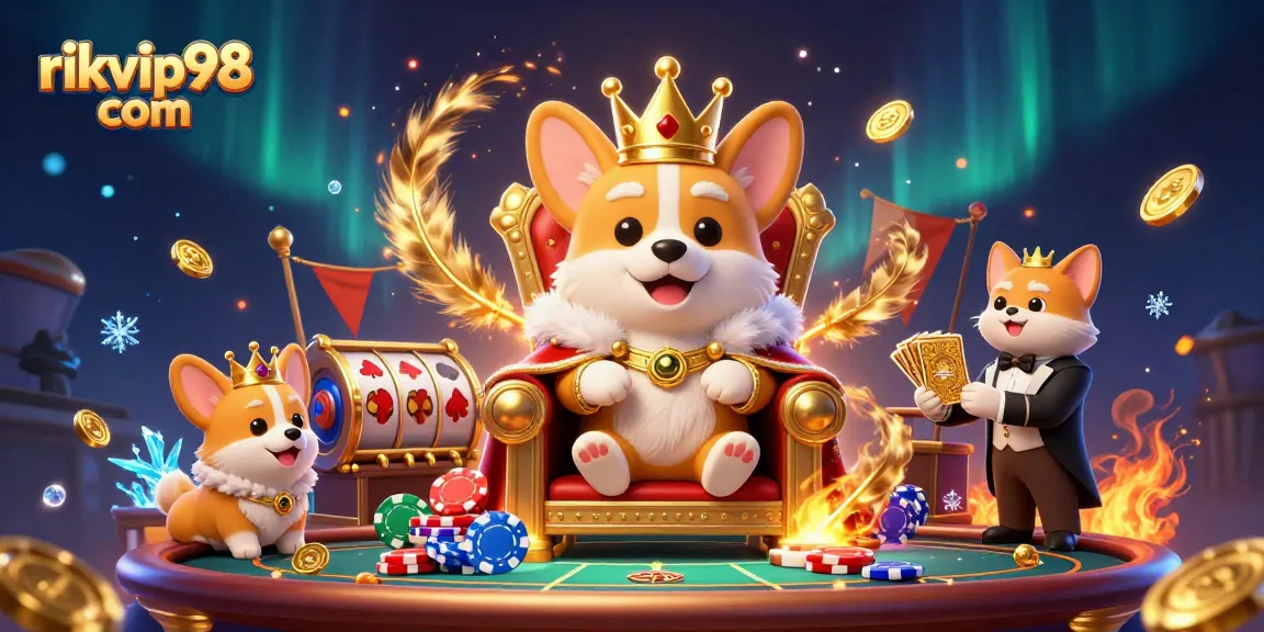 Engage with exciting games at rikvip98 com featuring highly detailed 3D illustrations of thrilling casino scenes.