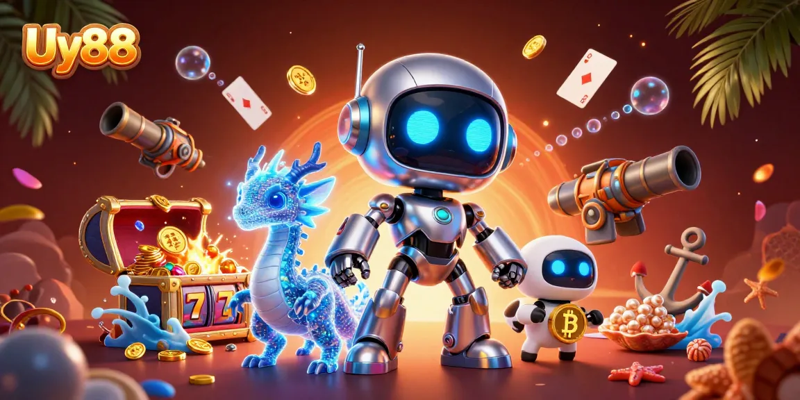 Experience the excitement of Uy88 with vibrant casino graphics and thrilling gameplay action.