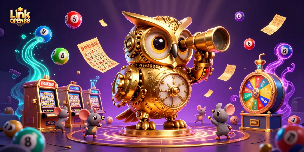 Spin the reels and win big at Link OPEN88 with vibrant lottery balls and thrilling casino games!