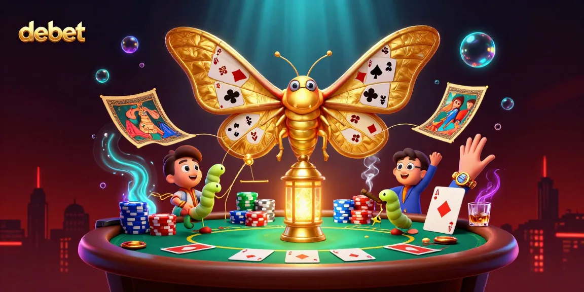 Experience vibrant casino scenes with debet as glowing symbols and characters come to life.