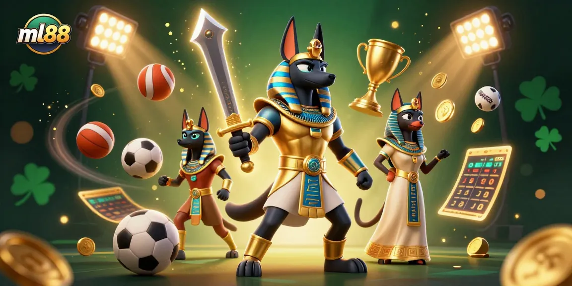 Win big with ml88 in a vibrant 3D casino scene packed with dynamic gaming elements.