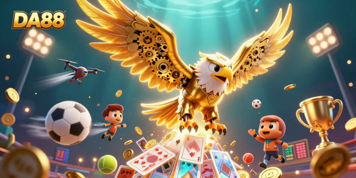 Experience thrilling betting at DA88 with dynamic sports elements and energetic gameplay.