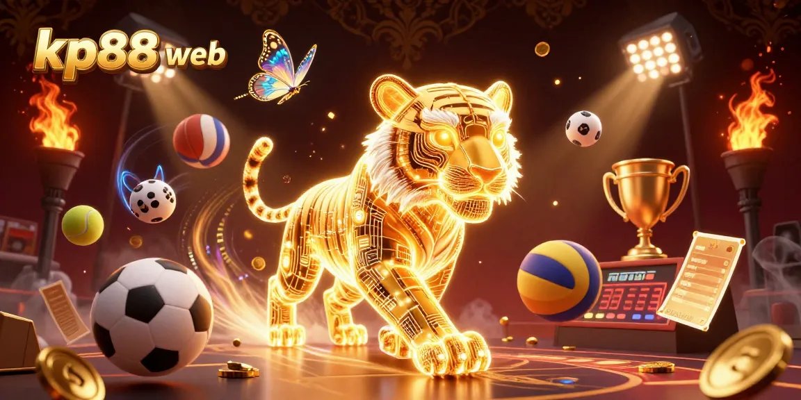 Experience the excitement of kp88 web with vibrant casino scenes and thrilling gameplay elements.